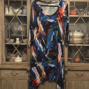 Beautiful graphic NWOT XL dress